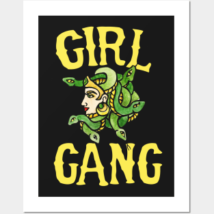 Girl gang Posters and Art